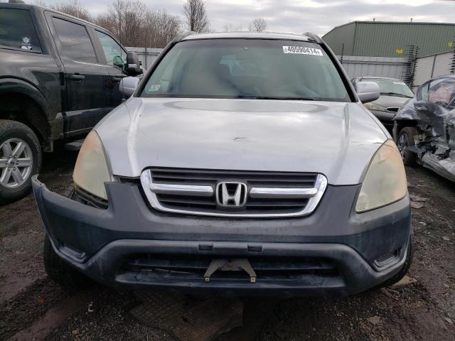 JHLRD788X2C089577 - 2002 HONDA CR-V EX SILVER photo 5