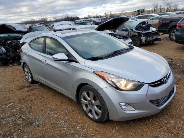 5NPDH4AE6DH262688 - 2013 HYUNDAI ELANTRA GLS SILVER photo 4