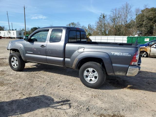 5TFUU4ENXDX058003 - 2013 TOYOTA TACOMA GRAY photo 2