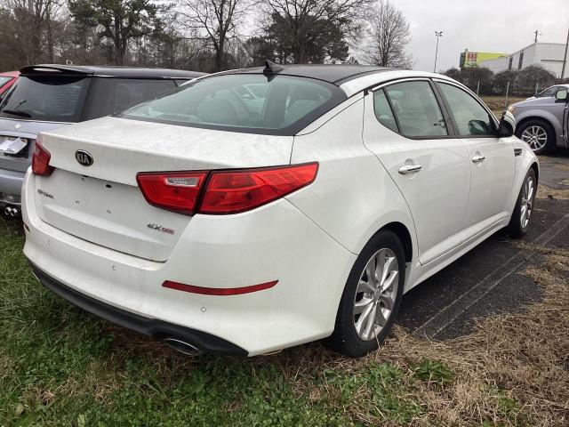 5XXGN4A72FG446287 - 2015 KIA OPTIMA EX WHITE photo 4