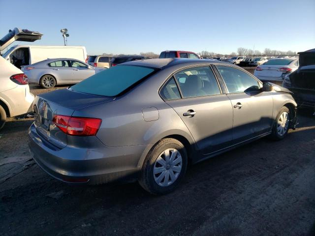 3VW2K7AJ4FM339737 - 2015 VOLKSWAGEN JETTA BASE Boz foto 3