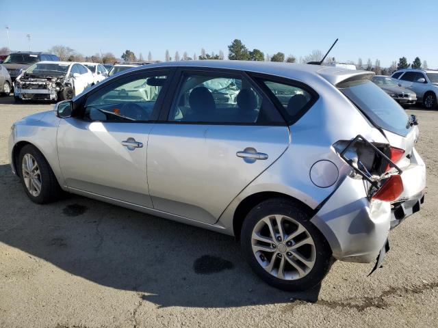 KNAFU5A24B5333221 - 2011 KIA FORTE EX SILVER photo 2