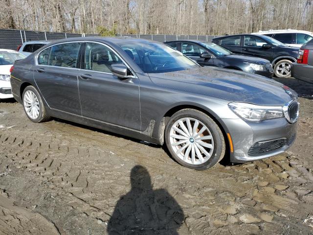 WBA7E2C56JB216327 - 2018 BMW 740 I GRAY photo 4