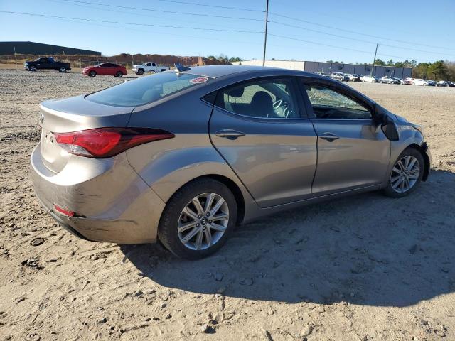 5NPDH4AE1FH623859 - 2015 HYUNDAI ELANTRA SE GRAY photo 3