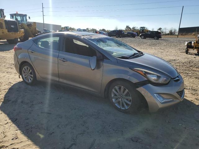 5NPDH4AE1FH623859 - 2015 HYUNDAI ELANTRA SE GRAY photo 4