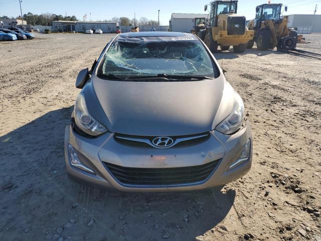 5NPDH4AE1FH623859 - 2015 HYUNDAI ELANTRA SE GRAY photo 5