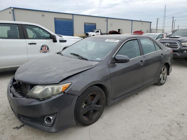 4T1BF1FKXEU318404 - 2014 TOYOTA CAMRY L GRAY photo 1