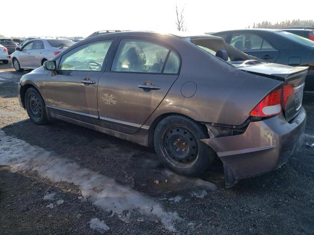 2HGFA1E61BH012992 - 2011 HONDA CIVIC LX-S رمادي صورة 2