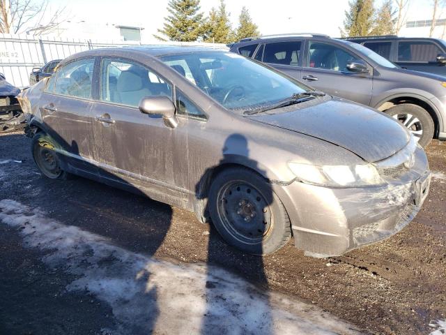 2HGFA1E61BH012992 - 2011 HONDA CIVIC LX-S رمادي صورة 4