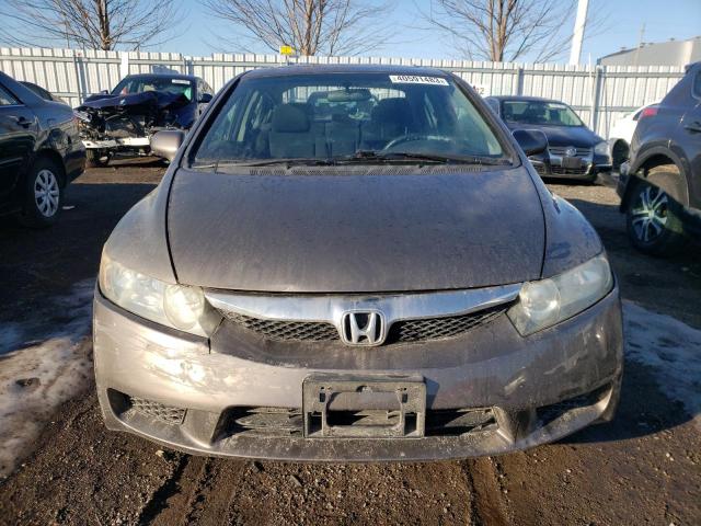 2HGFA1E61BH012992 - 2011 HONDA CIVIC LX-S رمادي صورة 5