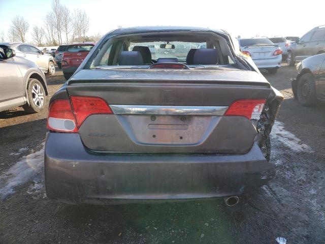 2HGFA1E61BH012992 - 2011 HONDA CIVIC LX-S رمادي صورة 6