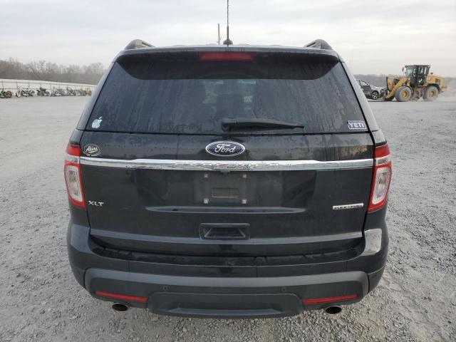 1FM5K7D89DGB06562 - 2013 FORD EXPLORER XLT BLACK photo 6