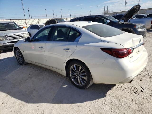 JN1EV7AR0LM255311 - 2020 INFINITI Q50 PURE WHITE photo 2