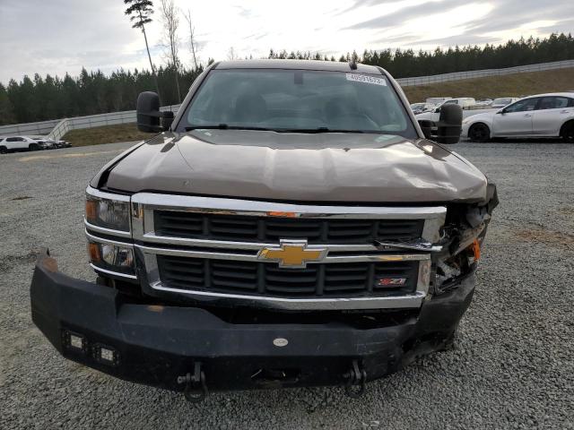 1GCVKREC6FZ242867 - 2015 CHEVROLET SILVERADO4 K1500 LT BROWN photo 5