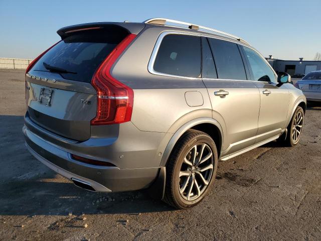 YV4A22PK4G1042738 - 2016 VOLVO XC90 T6 GRAY photo 3