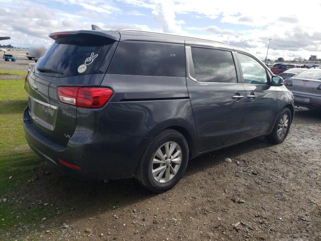 KNDMB5C11H6267797 - 2017 KIA SEDONA LX GRAY photo 3