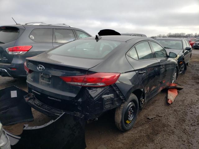 5NPD84LFXHH179812 - 2017 HYUNDAI ELANTRA SE BLACK photo 3