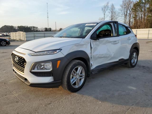 KM8K12AA7LU437883 - 2020 HYUNDAI KONA SE WHITE photo 1