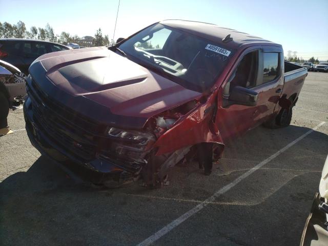 1GCPYFED3LZ186946 - 2020 CHEVROLET SILVERADO K1500 LT TRAIL BOSS BURGUNDY photo 1