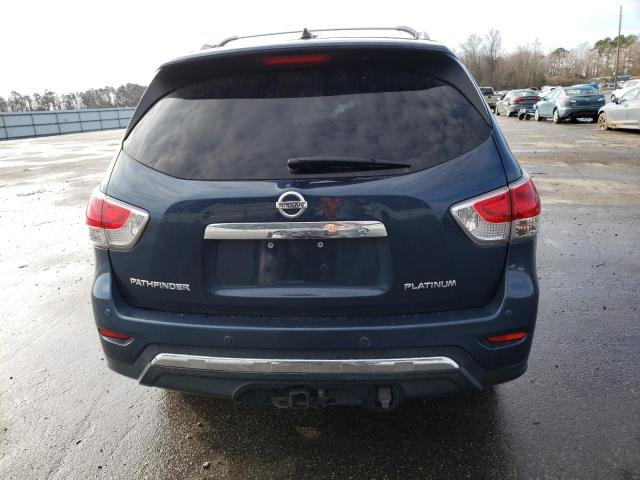 5N1AR2MN2EC709445 - 2014 NISSAN PATHFINDER S BLUE photo 6