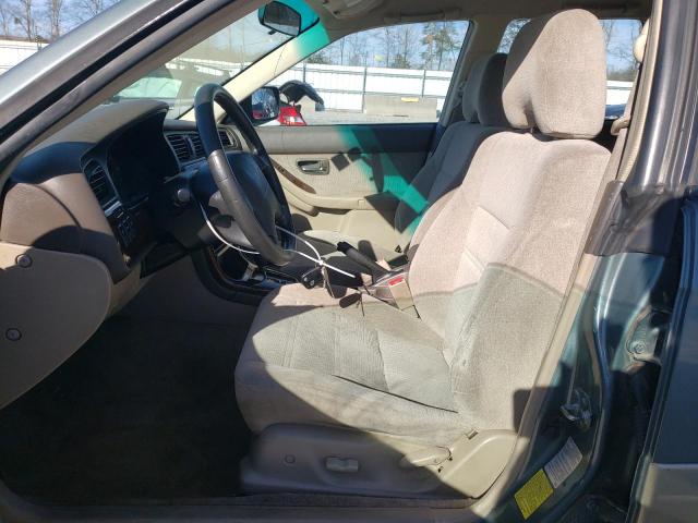 4S3BH675027629225 - 2002 SUBARU LEGACY OUTBACK AWP 绿色 照片 7