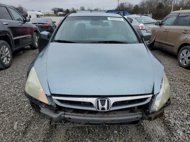 1HGCM66517A035269 - 2007 HONDA ACCORD EX BLUE photo 5