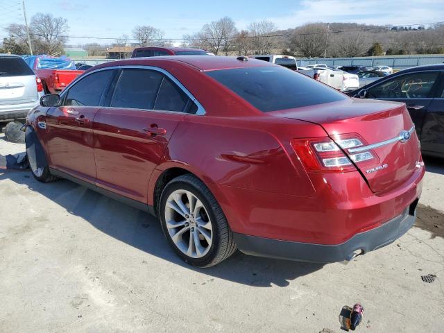 1FAHP2E83DG168615 - 2013 FORD TAURUS 4D SEL RED photo 2