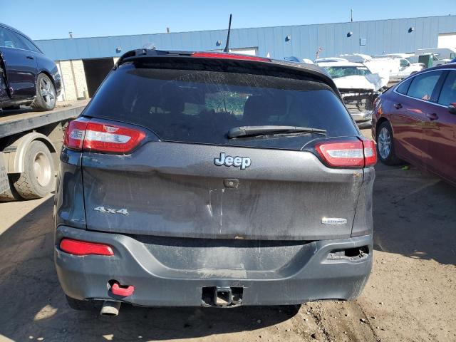 1C4PJMCB4FW739278 - 2015 JEEP CHEROKEE LATITUDE BLACK photo 6