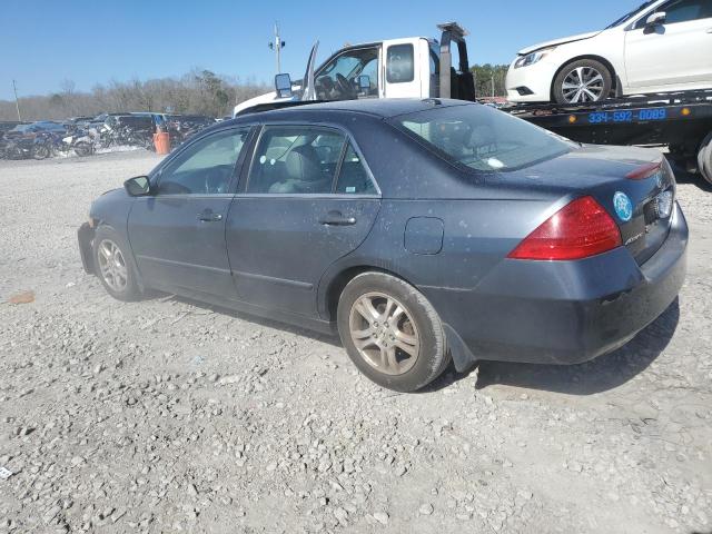 1HGCM56867A059183 - 2007 HONDA ACCORD EX BLACK photo 2