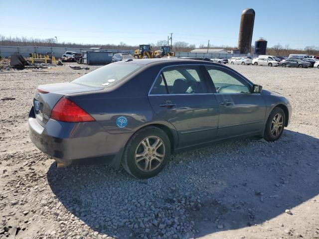 1HGCM56867A059183 - 2007 HONDA ACCORD EX BLACK photo 3