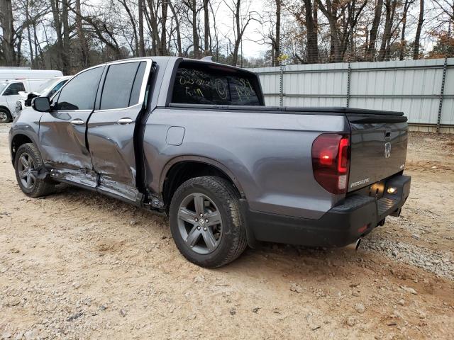 5FPYK3F75MB025042 - 2021 HONDA RIDGELINE RTL GRAY photo 2