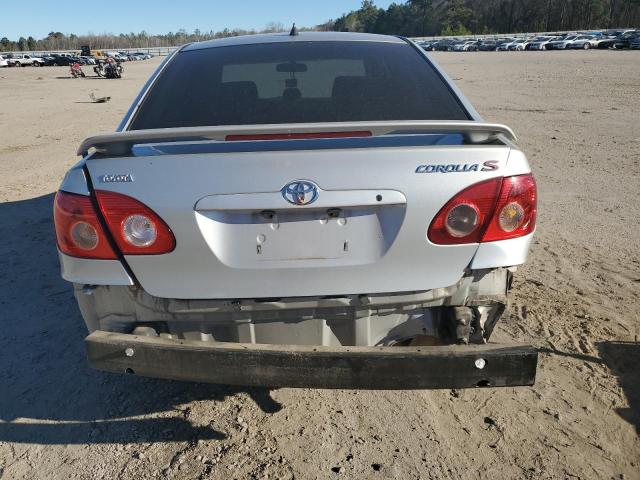 1NXBR32E88Z941334 - 2008 TOYOTA COROLLA CE SILVER photo 6