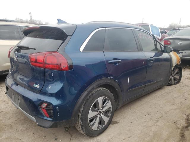 KNDCB3LC7L5448015 - 2020 KIA NIRO LX BLUE photo 4