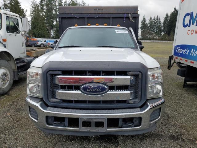 1FDRF3G69CEC22976 - 2012 FORD F350 SUPER DUTY WHITE photo 5