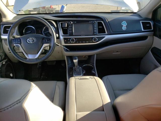 5TDKKRFH0FS115966 - 2015 TOYOTA HIGHLANDER XLE WHITE photo 8