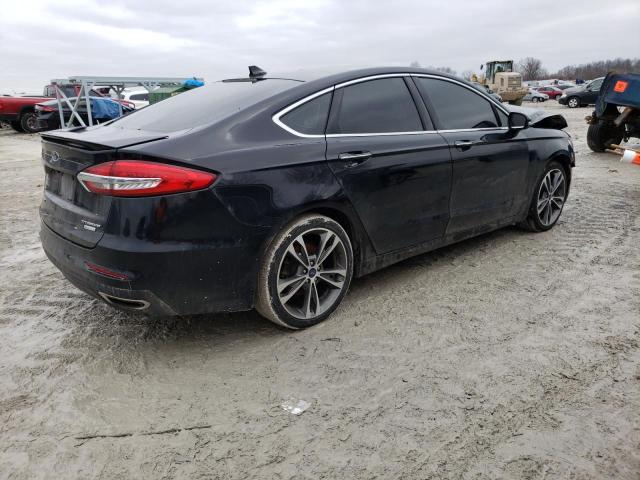 3FA6P0K97LR115934 - 2020 FORD FUSION TITANIUM BLACK photo 3