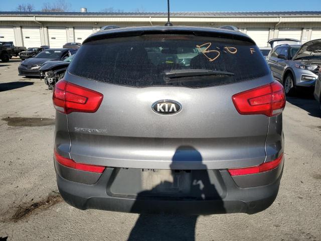 KNDPBCAC1G7799453 - 2016 KIA SPORTAGE LX GRAY photo 6