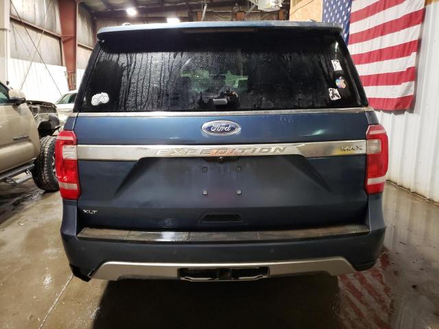 1FMJK1JT6JEA53959 - 2018 FORD EXPEDITION MAX XLT BLUE photo 6