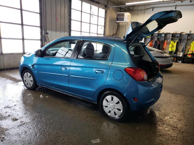 ML32A3HJ3FH037450 - 2015 MITSUBISHI MIRAGE DE BLUE photo 2