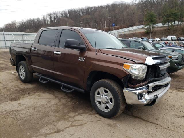 5TFAY5F14EX338624 - 2014 TOYOTA TUNDRA CREWMAX PLATINUM BROWN photo 4