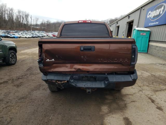 5TFAY5F14EX338624 - 2014 TOYOTA TUNDRA CREWMAX PLATINUM BROWN photo 6