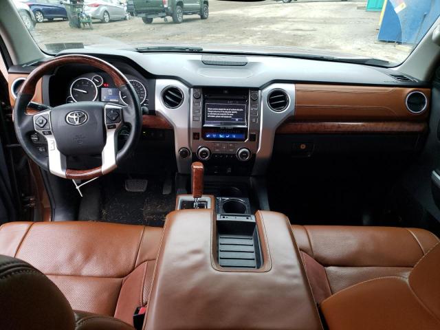 5TFAY5F14EX338624 - 2014 TOYOTA TUNDRA CREWMAX PLATINUM Qəhvəyi foto 8