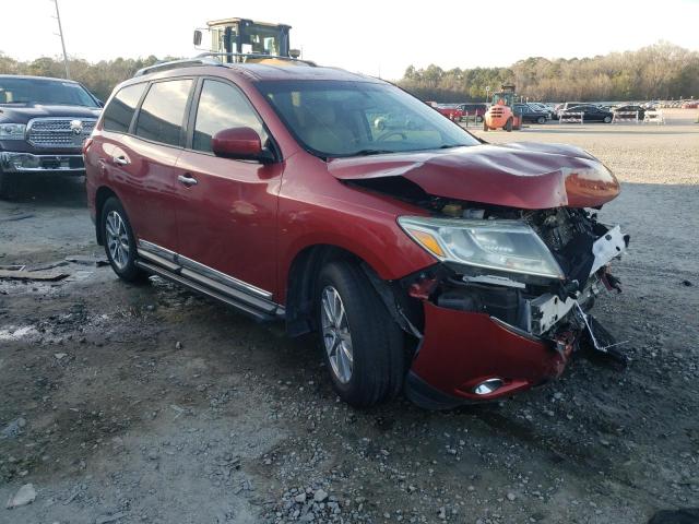 5N1AR2MNXDC616445 - 2013 NISSAN PATHFINDER S MAROON photo 4