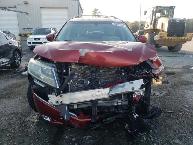 5N1AR2MNXDC616445 - 2013 NISSAN PATHFINDER S MAROON photo 5