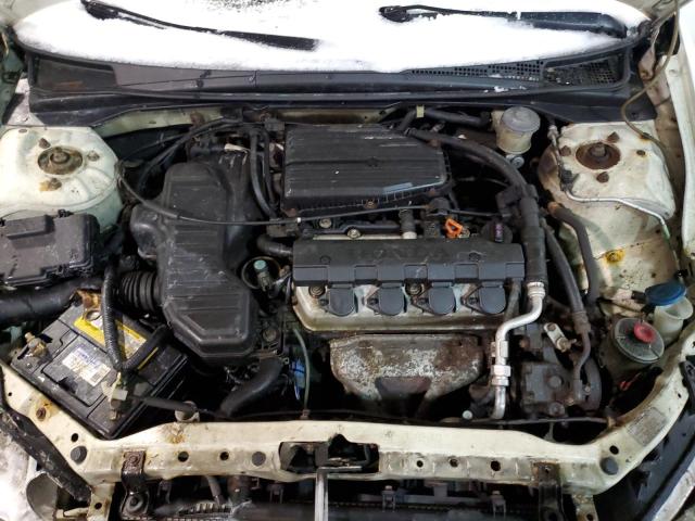 2HGES16354H611510 - 2004 HONDA CIVIC DX VP WHITE photo 11