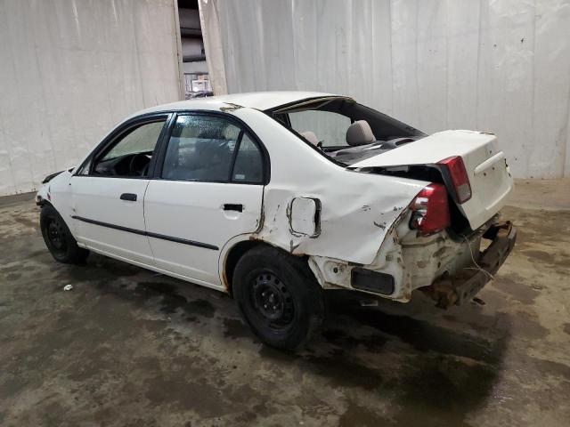 2HGES16354H611510 - 2004 HONDA CIVIC DX VP WHITE photo 2