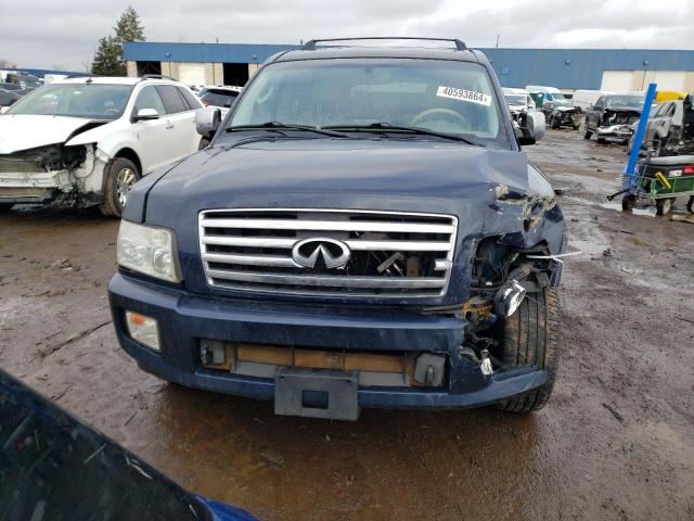 5N3AA08C07N806176 - 2007 INFINITI QX56 BLUE photo 5