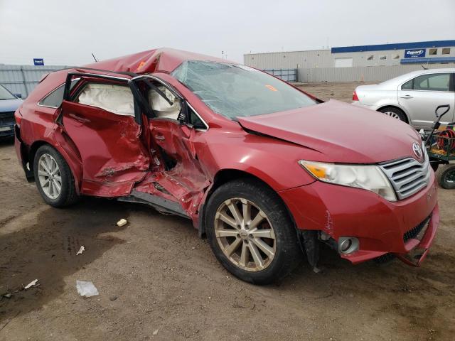 4T3ZE11A89U019961 - 2009 TOYOTA VENZA RED photo 4