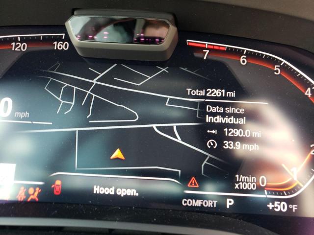 WBAAE4C09NCK17753 - 2022 BMW 840XI WHITE photo 9