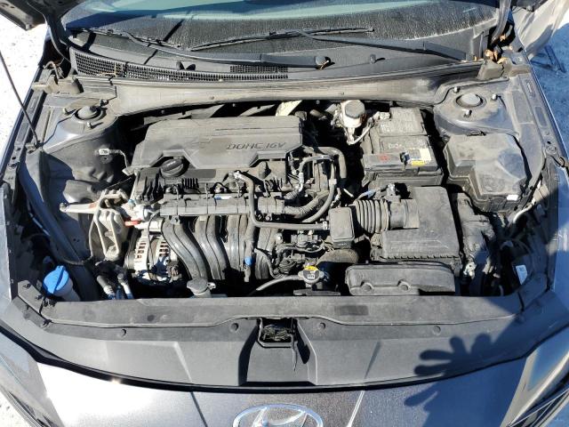 5NPLL4AG9MH052940 - 2021 HYUNDAI ELANTRA SE CHARCOAL photo 11